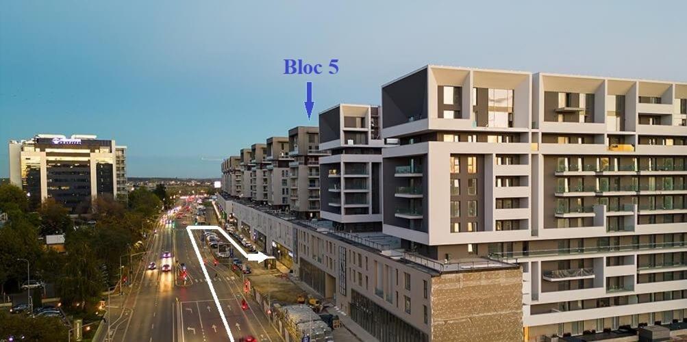 Sunshine - New & Quiet 1Br Apt, Business Area, Close To Airport, Highway A3, Subway Boekarest Buitenkant foto